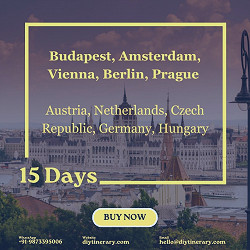Budapest, Amsterdam, Vienna, Berlin, Prague (Austria, Netherlands, Cze –  DIYTINERARY